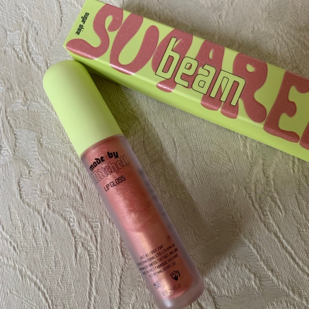 Made by Mitchell Sugared Beam LipGloss in Sugar Shine BNIB